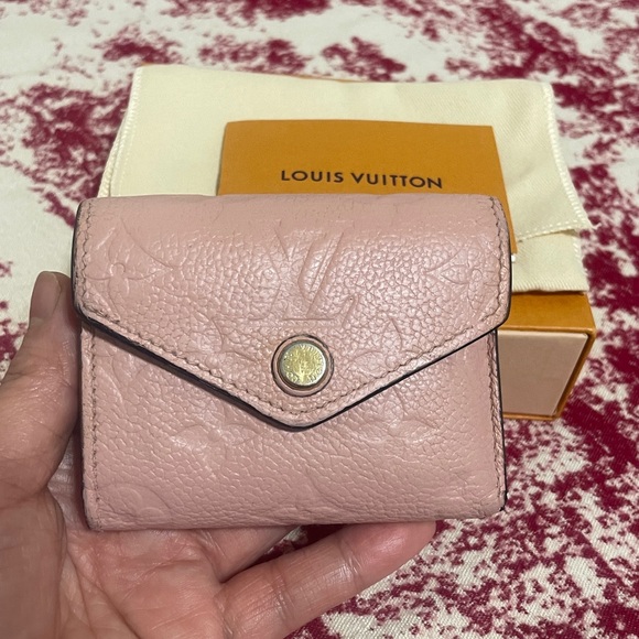 Louis Vuitton Emprente Pink Leather Compact Wallet - Picture 15 of 15